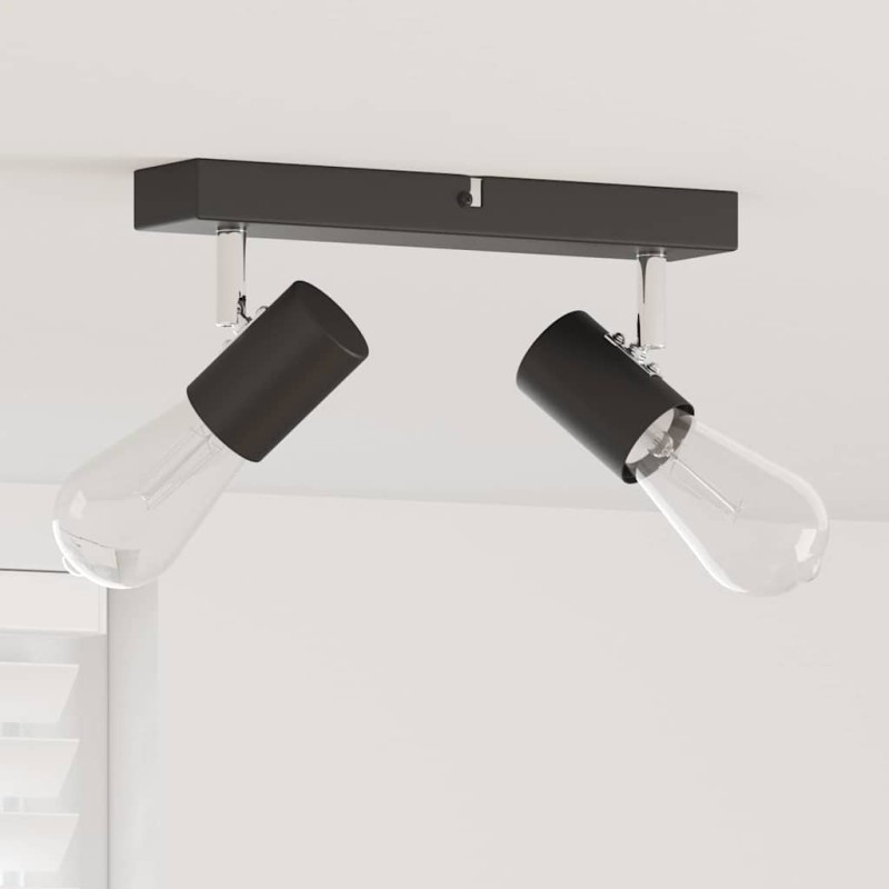 Spot de plafond Noir 26 x 6,5 x 11,5 cm Métal 523798523798