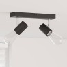 Spot de plafond Noir 26 x 6,5 x 11,5 cm Métal 523798523798