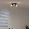 Spot de plafond Noir 26 x 6,5 x 11,5 cm Métal 523798523798