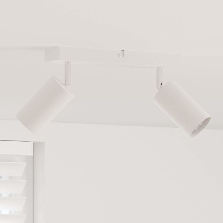 Spot de plafond avec des projecteurs Blanc 26 x 6 x 16 cm Métal 523800523800