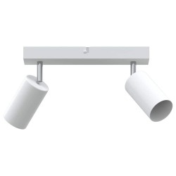 Spot de plafond avec des projecteurs Blanc 26 x 6 x 16 cm Métal 523800523800