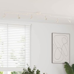 Spot de plafond Nickel 176,5 x 9,5 x 14 cm Acier 523802523802