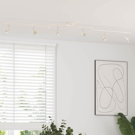 Spot de plafond Nickel 176,5 x 9,5 x 14 cm Acier 523802523802