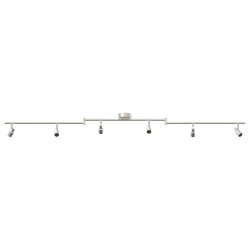 Spot de plafond Nickel 176,5 x 9,5 x 14 cm Acier 523802523802