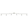 Spot de plafond Nickel 176,5 x 9,5 x 14 cm Acier 523802523802