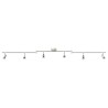 Spot de plafond Nickel 176,5 x 9,5 x 14 cm Acier 523802523802