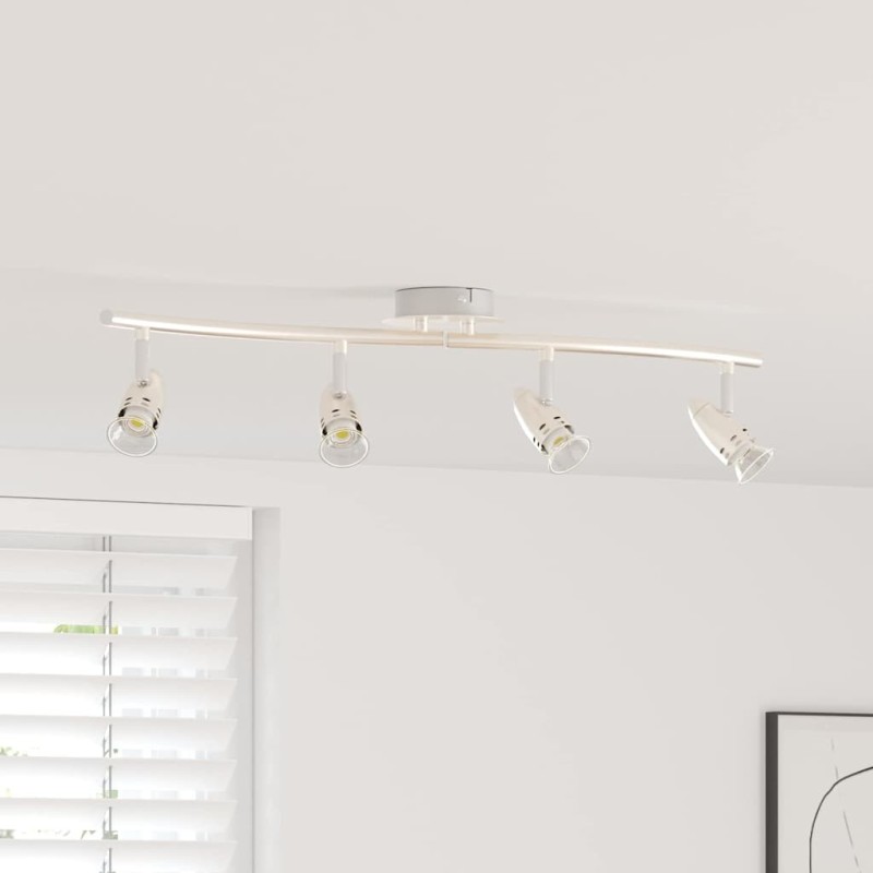 Spot de plafond Nickel 61 x 10 x 12,5 cm Métal 523805523805