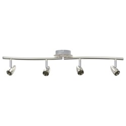 Spot de plafond Nickel 61 x 10 x 12,5 cm Métal 523805523805