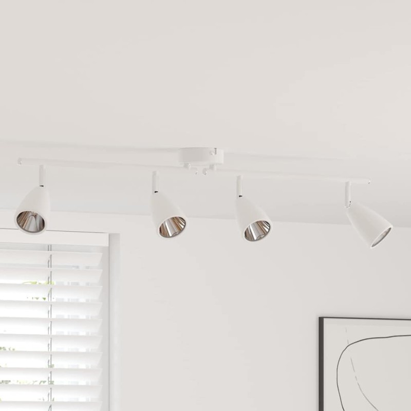 Spot de plafond Blanc 70 x 12,5 x 10,5 cm Métal 523806523806