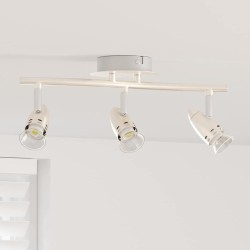 Spot de plafond Nickel 36,5 x 10 x 12,5 cm Métal 523807523807