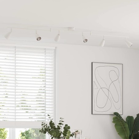 Spot de plafond Blanc 176,5 x 12,5 x 13,5 cm Métal 523809523809
