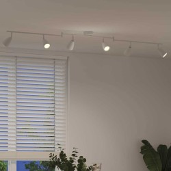 Spot de plafond Blanc 176,5 x 12,5 x 13,5 cm Métal 523809523809