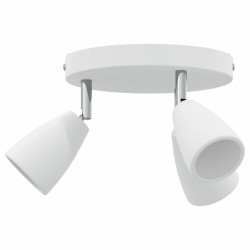 Spot de plafond Blanc 19 x 19 x 14,5 cm Métal 523810523810
