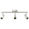 Spot de plafond Nickel 39 x 10,5 x 10,5 cm Acier 523811523811