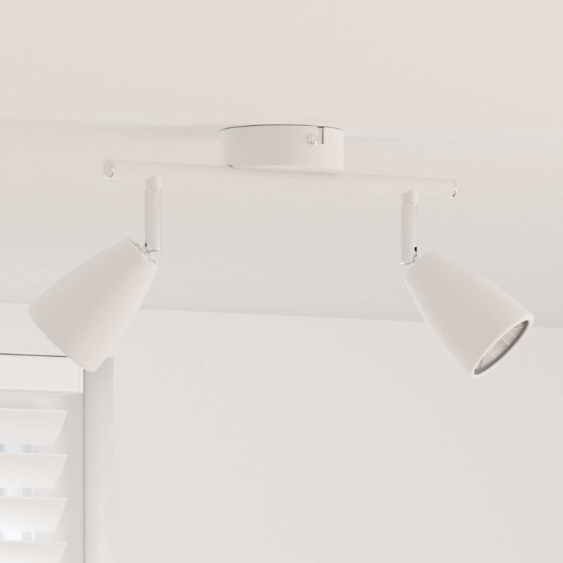Spot de plafond Blanc 25.5 x 8 x 16 cm Métal 523812523812