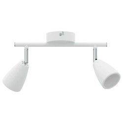 Spot de plafond Blanc 25.5 x 8 x 16 cm Métal 523812523812
