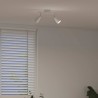 Spot de plafond Blanc 25.5 x 8 x 16 cm Métal 523812523812