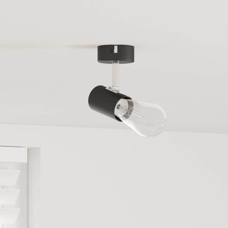 Spot de plafond Noir 6,5 x 6 x 11,5 cm Métal 523813523813