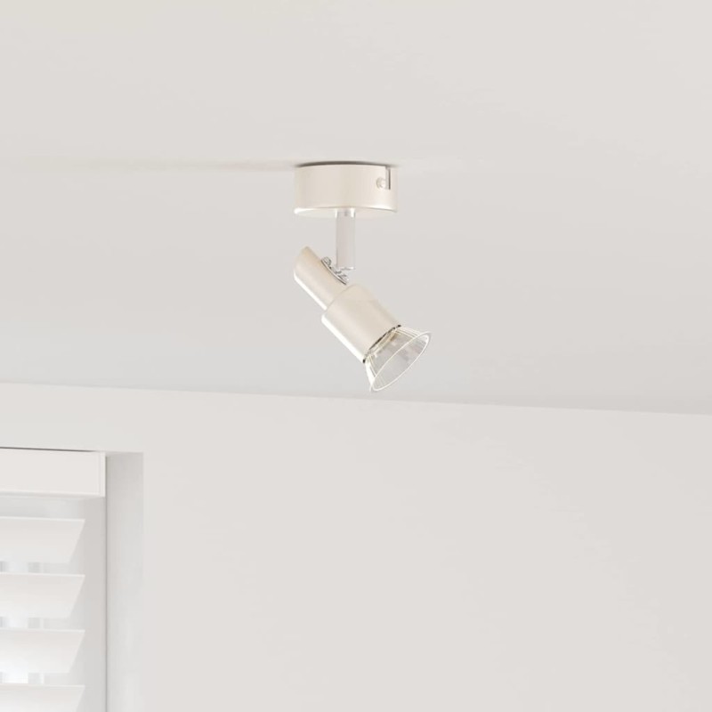 Spot de plafond Nickel 8 x 8 x 10,5 cm Acier 523815523815