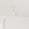 Spot de plafond Nickel 8 x 8 x 10,5 cm Acier 523815523815