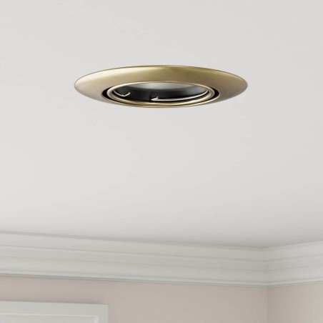 Projecteur 6 pcs Laiton 9 x 9 x 2,5 cm Métal 523816523816