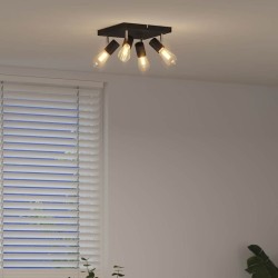 Spot de plafond Noir 26,5 x 26 x 11,5 cm Métal 523817523817