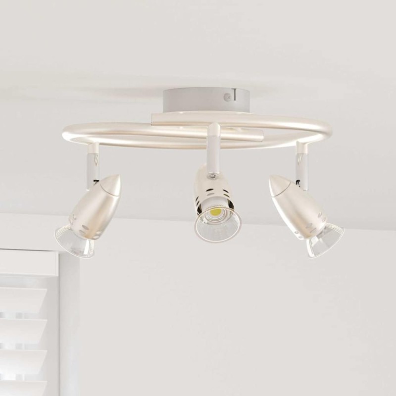 Spot de plafond Nickel 24 x 22 x 12,5 cm Métal 523818523818