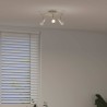 Spot de plafond Nickel 24 x 22 x 12,5 cm Métal 523818523818
