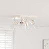 Spot de plafond Nickel 26,5 x 26 x 11,5 cm Métal 523826523826