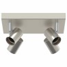 Spot de plafond Nickel 26,5 x 26 x 11,5 cm Métal 523826523826
