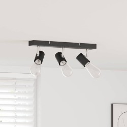 Spot de plafond Noir 38 x 6,5 x 11,5 cm Métal 523828523828