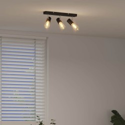 Spot de plafond Noir 38 x 6,5 x 11,5 cm Métal 523828523828
