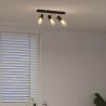 Spot de plafond Noir 38 x 6,5 x 11,5 cm Métal 523828523828