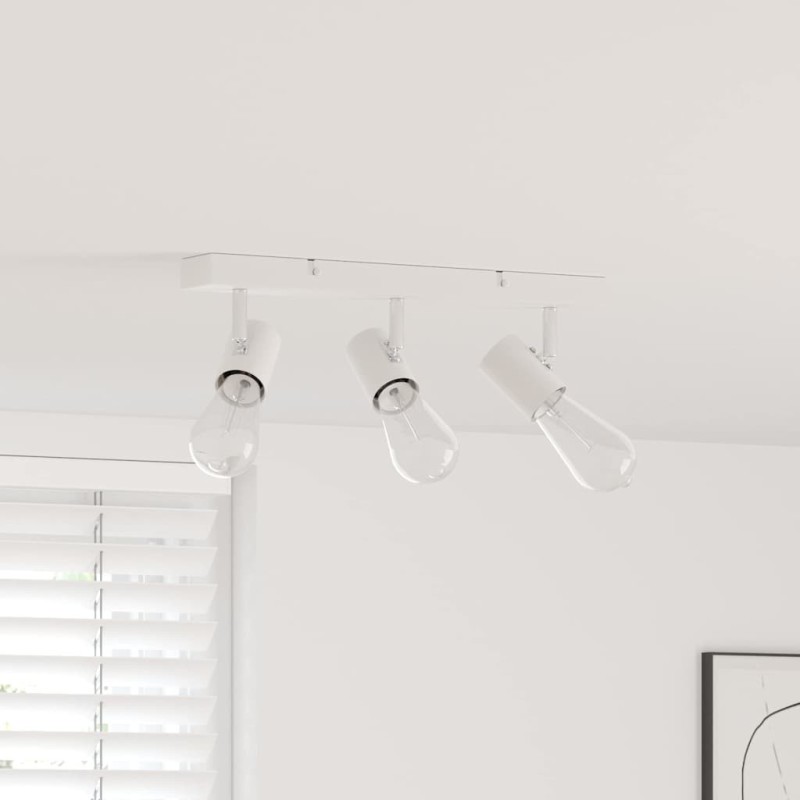 Spot de plafond Blanc 38 x 6,5 x 11,5 cm Métal 523829523829