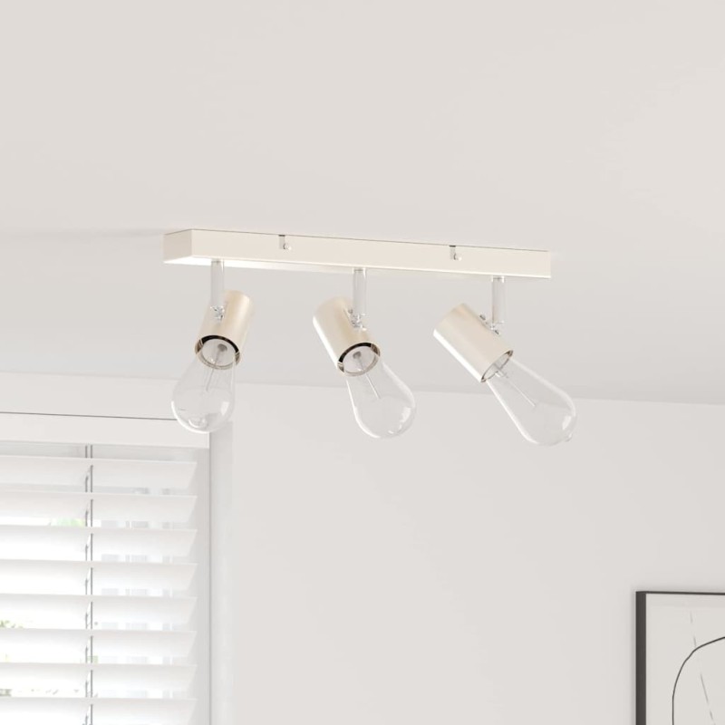 Spot de plafond Nickel 38 x 6,5 x 11,5 cm Métal 523830523830