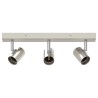 Spot de plafond Nickel 38 x 6,5 x 11,5 cm Métal 523830523830