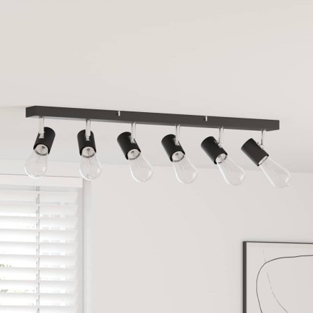 Spot de plafond Noir 73 x 6,5 x 11,5 cm Métal 523832523832