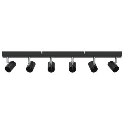 Spot de plafond Noir 73 x 6,5 x 11,5 cm Métal 523832523832