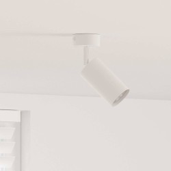 Spot de plafond avec des projecteurs Blanc 6 x 6 x 16 cm Métal 523833523833