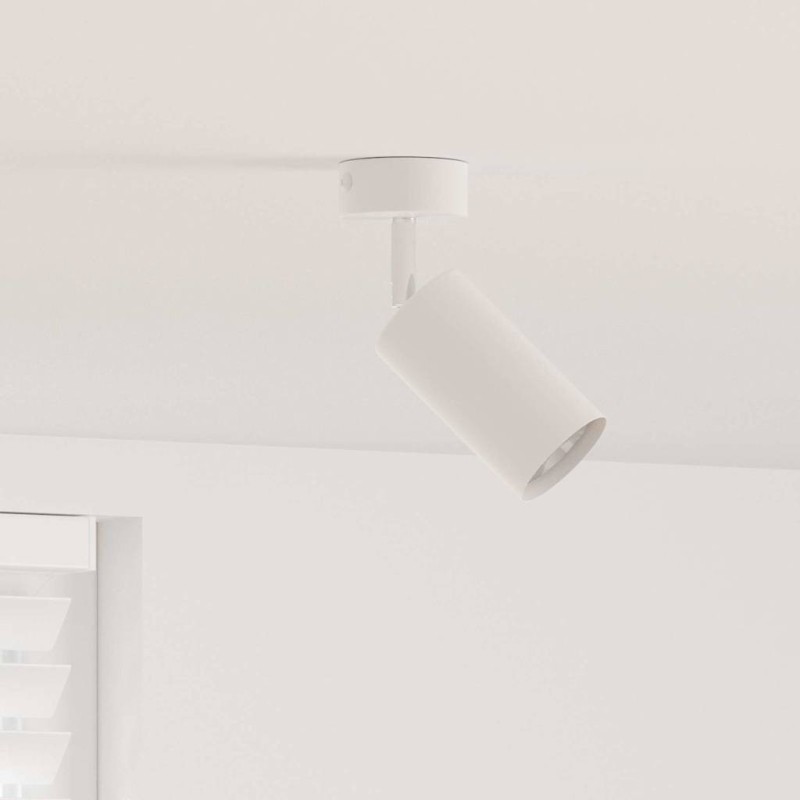 Spot de plafond avec des projecteurs Blanc 6 x 6 x 16 cm Métal 523833523833