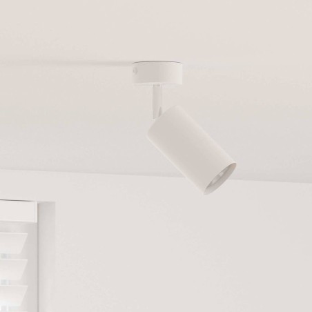 Spot de plafond avec des projecteurs Blanc 6 x 6 x 16 cm Métal 523833523833