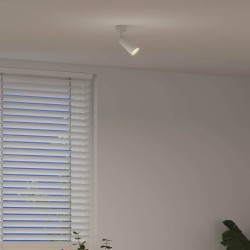 Spot de plafond avec des projecteurs Blanc 6 x 6 x 16 cm Métal 523833523833
