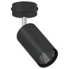 Spot de plafond avec des projecteurs Noir 6 x 6 x 16 cm Métal 523834523834