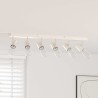 Spot de plafond Nickel 73 x 6,5 x 11,5 cm Métal 523835523835