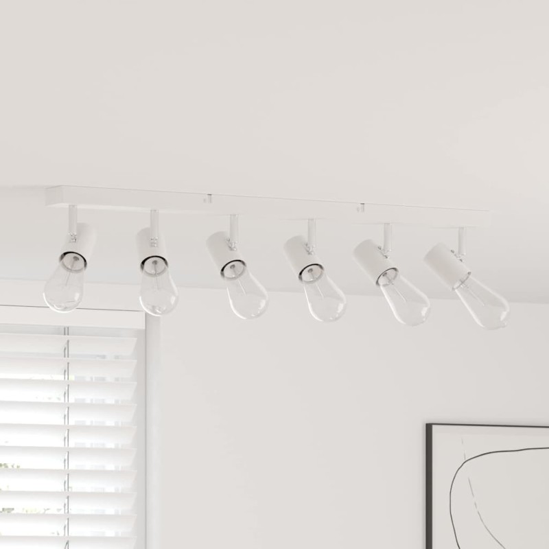 Spot de plafond Blanc 73 x 6,5 x 11,5 cm Métal 523836523836