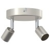 Spot de plafond avec des projecteurs Nickel 12 x 8 cm Acier 523837523837