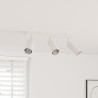 Spot de plafond avec des projecteurs Blanc 38 x 6 x 16 cm Métal 523838523838