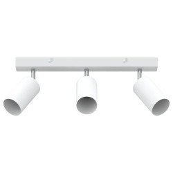 Spot de plafond avec des projecteurs Blanc 38 x 6 x 16 cm Métal 523838523838