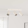 Spot de plafond Nickel 38 x 6 x 16 cm Métal 523840523840