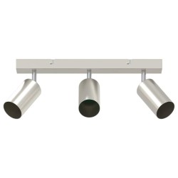 Spot de plafond Nickel 38 x 6 x 16 cm Métal 523840523840